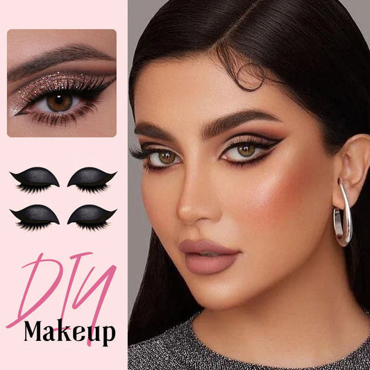 Obliž za trepalnice z lenobnim senčilom za oči - spiiyle