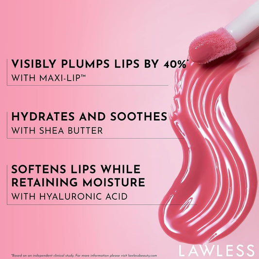 Pozabite na sijaj za polnjenje ustnic Filler Lip Plumping Line Smoothing Gloss - spiiyle