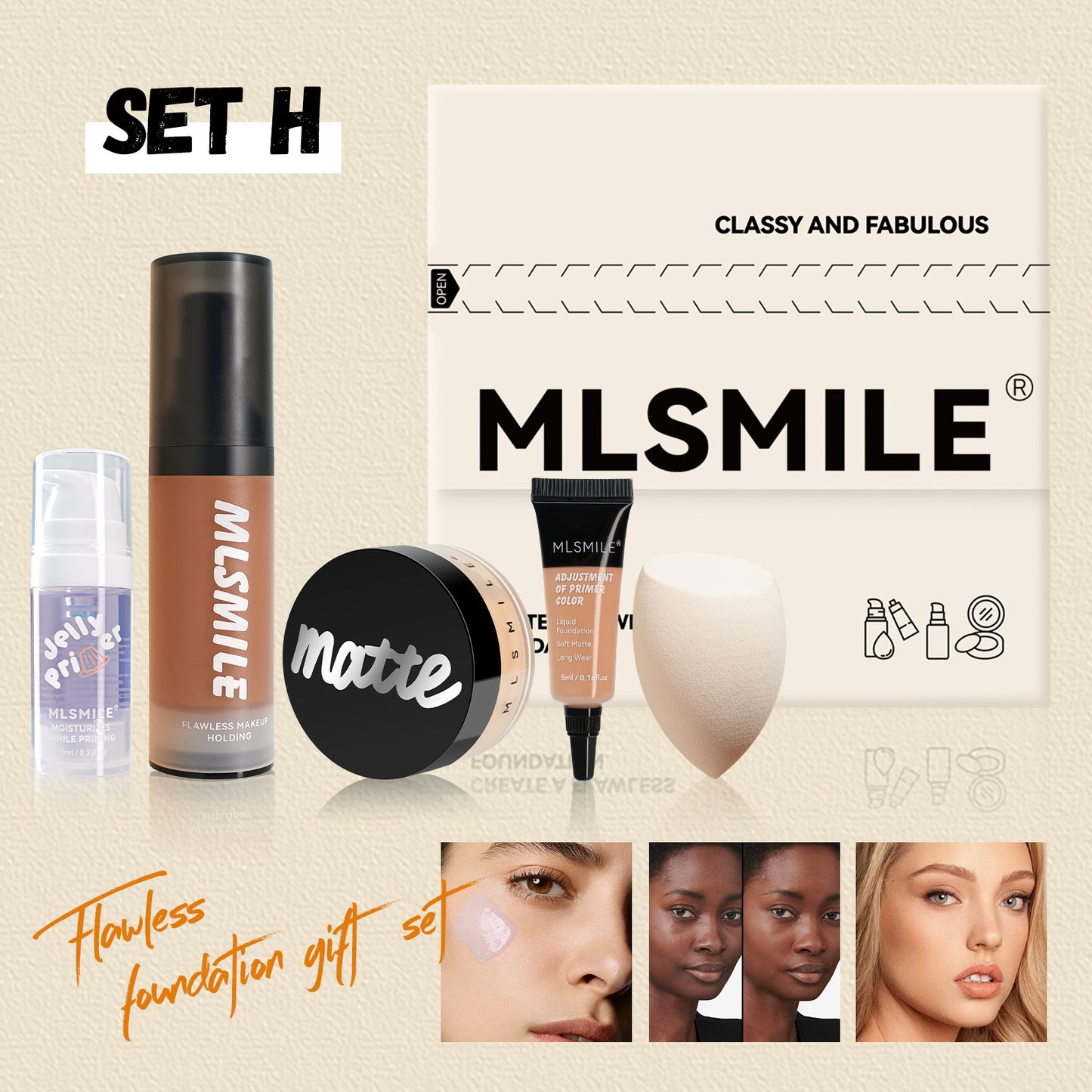 Matte finishing powder for oil control and moisturizing Concealing Foundation - spiiyle