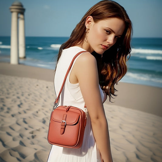 Usnjena torba čez telo - spiiyle