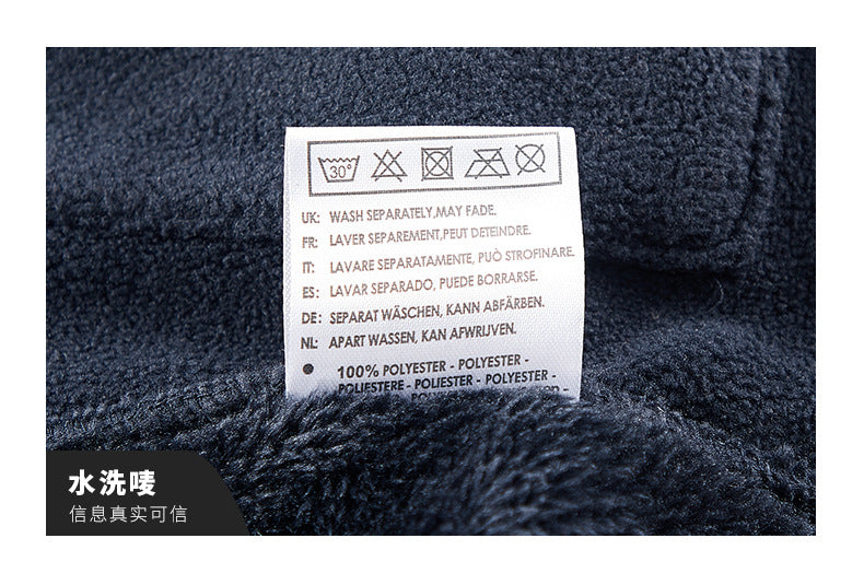 Moška termo flis jakna Graphene – ultra topel zimski plašč s podlogo Heat-Lock in vetrovno zasnovo