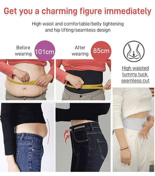 (👍Kúp 1 získaj 1 zadarmo👍)VISOK PAS, TEMBUŠNA KOPIJA, DVIG BOKOV, ANTIBAKTERIJSKE HLAČKE BREZ SLEDOV PELINA - spiiyle