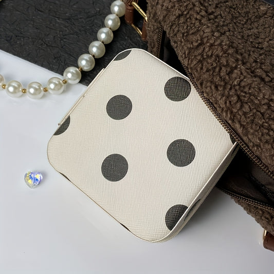 Usnjena škatla za nakit