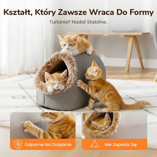 Zimska postelja za hišne ljubljenčke