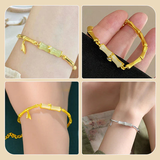 Zapestnica iz hetianskega bambusa in žada? - spiiyle