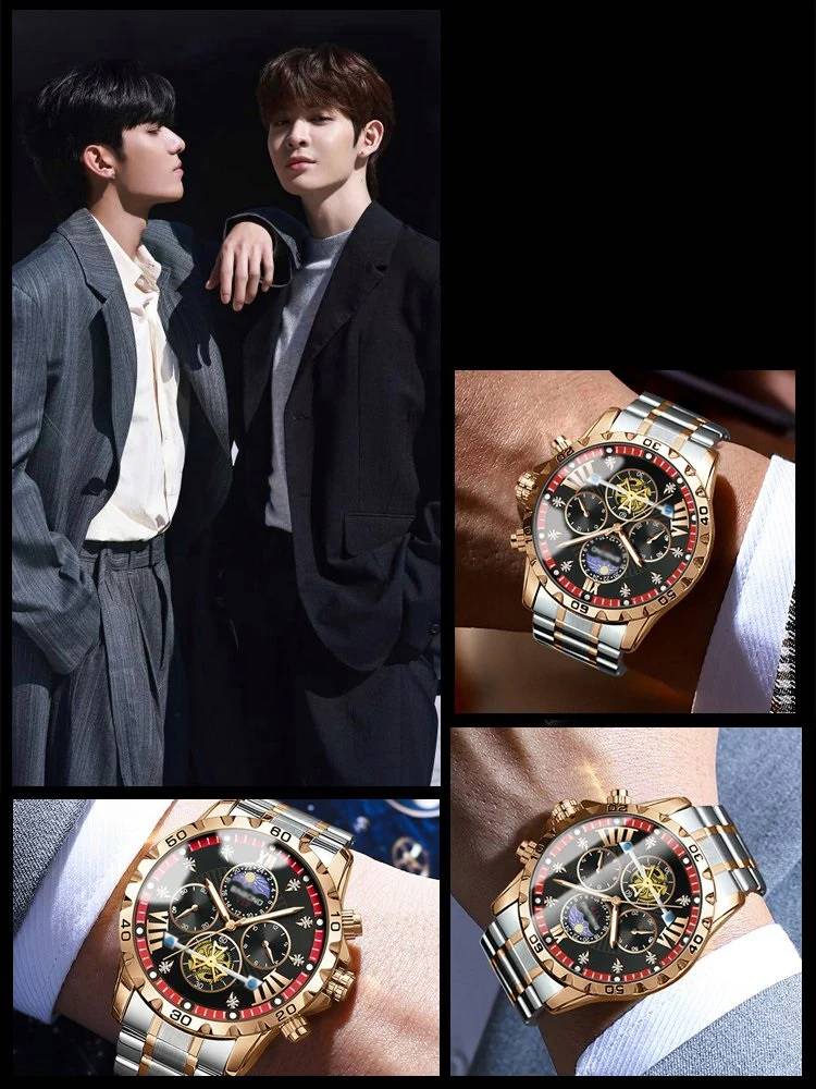 ⌚Ελβετικά ολοκαίνουργια αδιάβροχα αυτόματα μηχανικά ρολόγια? - spiiyle