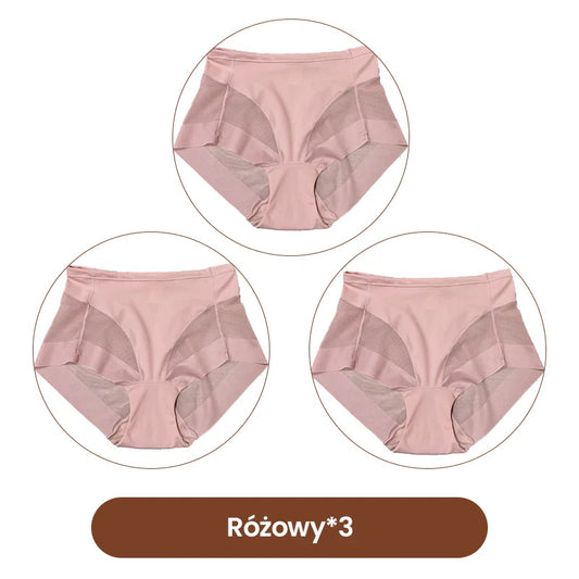 Ženski brezšiv komplet hlačk z visokim pasom - spiiyle