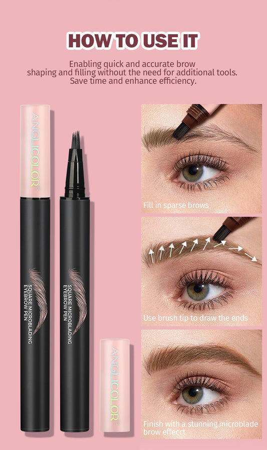 Kotna čopiča za obrvi Tekoča pasta za obrvi - spiiyle