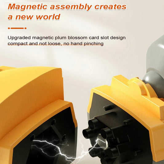 2025 Nove logične igre z magnetnimi transformatorji in inženirskimi vozili - spiiyle