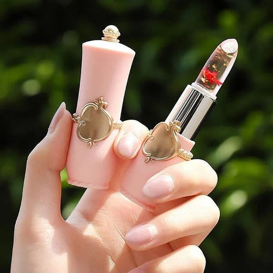 Šminka za ustnice Crystal Jelly Flower, ki spreminja barvo - spiiyle