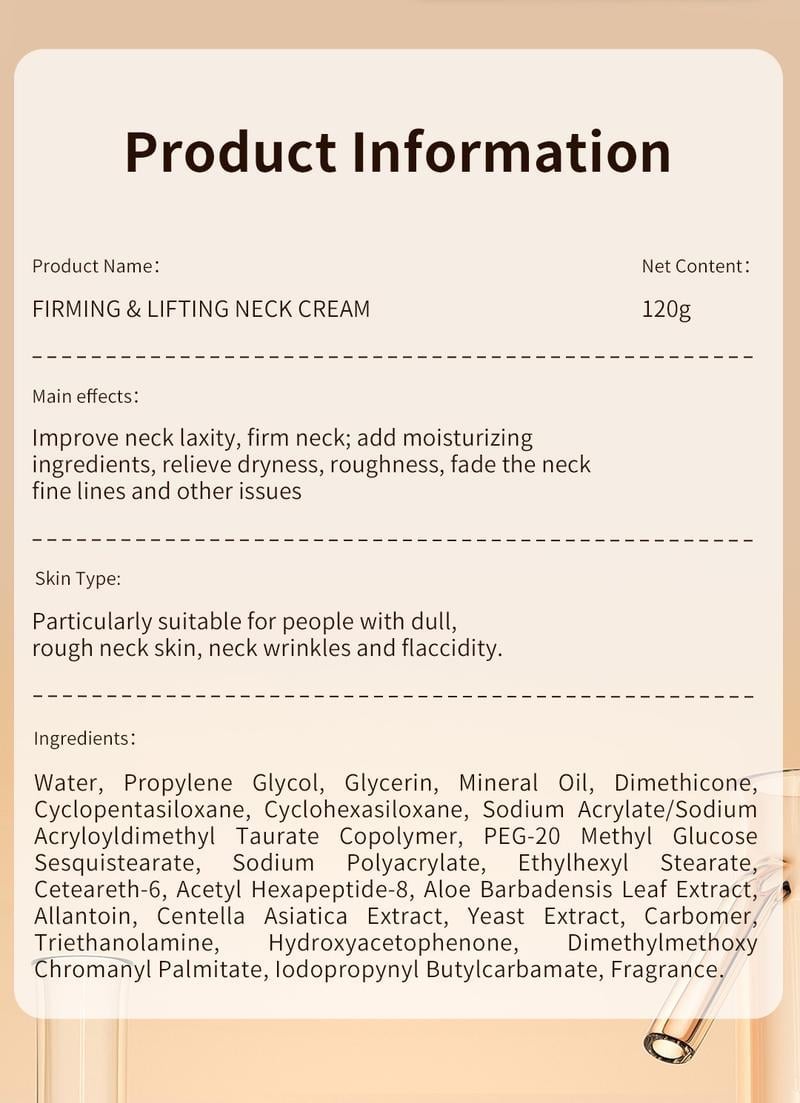 ? Hot Sale 49% OFF - Neck Firming Cream - spiiyle