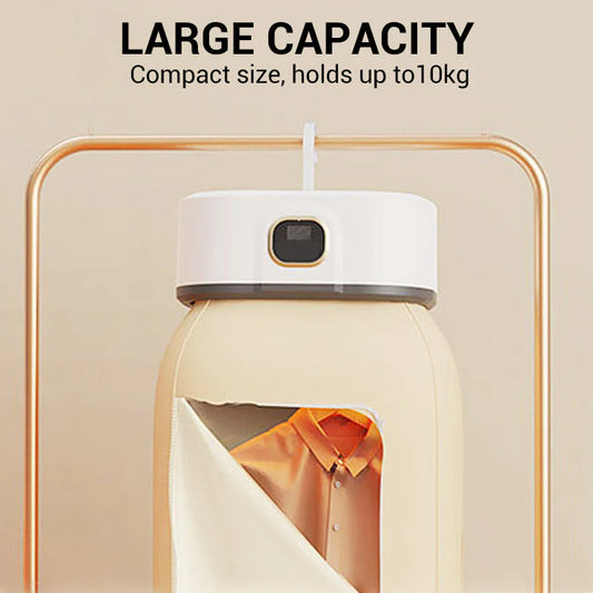 Prenosni, zložljivi mini sušilni stroj