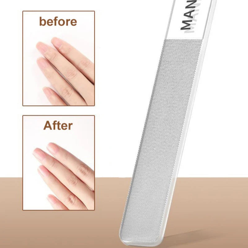 Prenosni 7-delni komplet za manikuro s ščipalcem za nohte