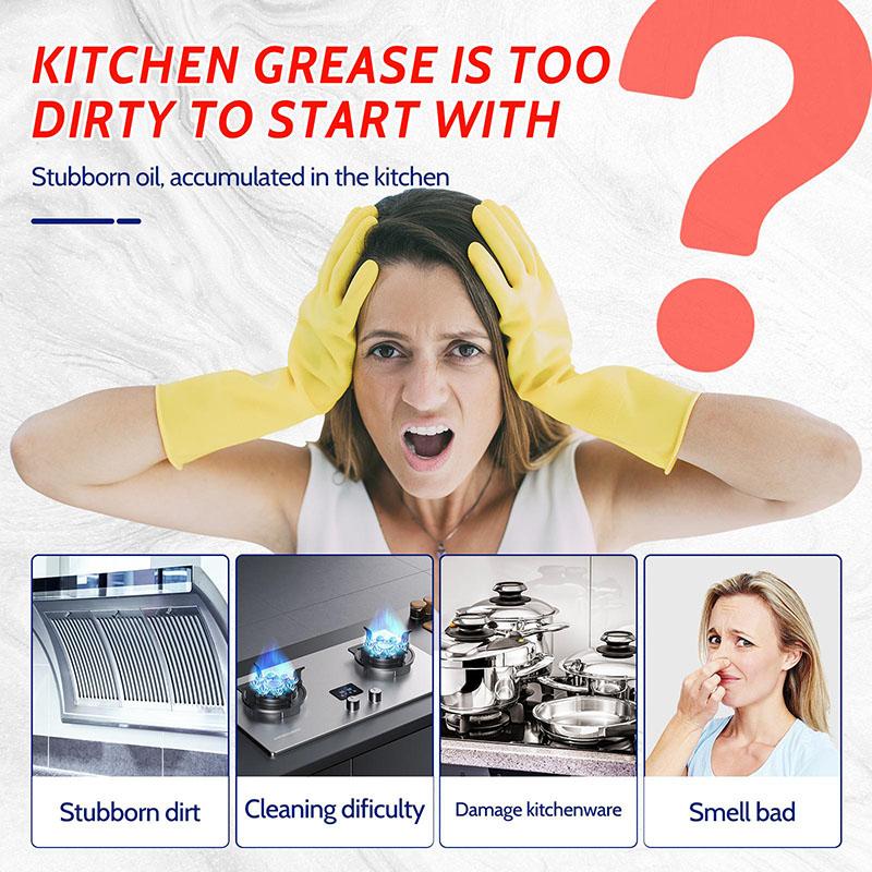 Večnamensko, učinkovito čistilo za kuhinjo s peno