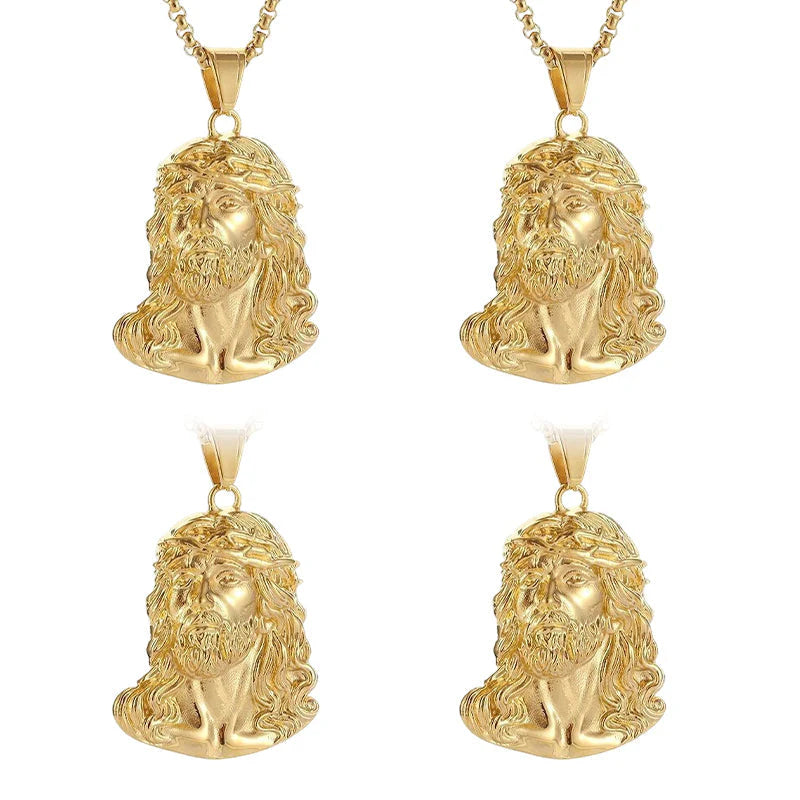 Ogrlica z obeskom, ki prikazuje podobo Jezusa