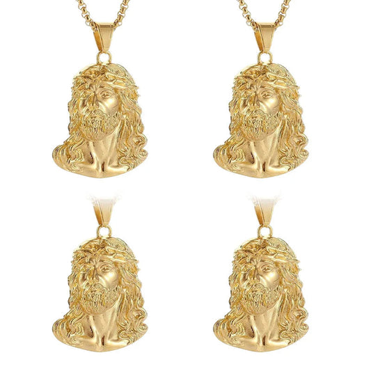 Ogrlica z obeskom, ki prikazuje podobo Jezusa