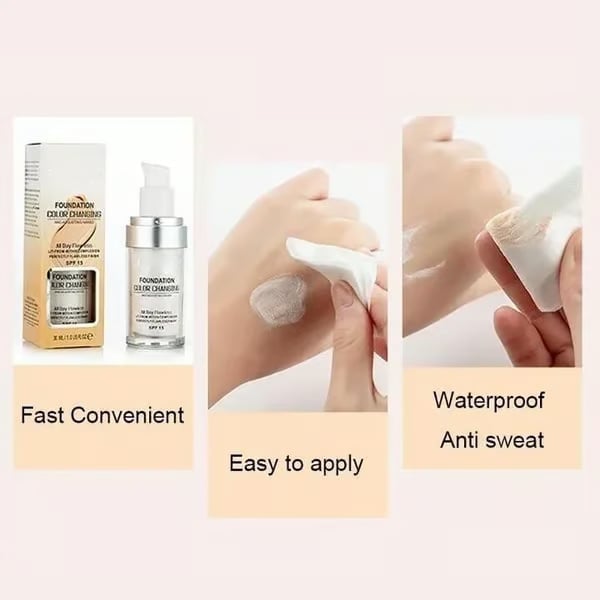 ??Colour Changing Mature Skin Foundation