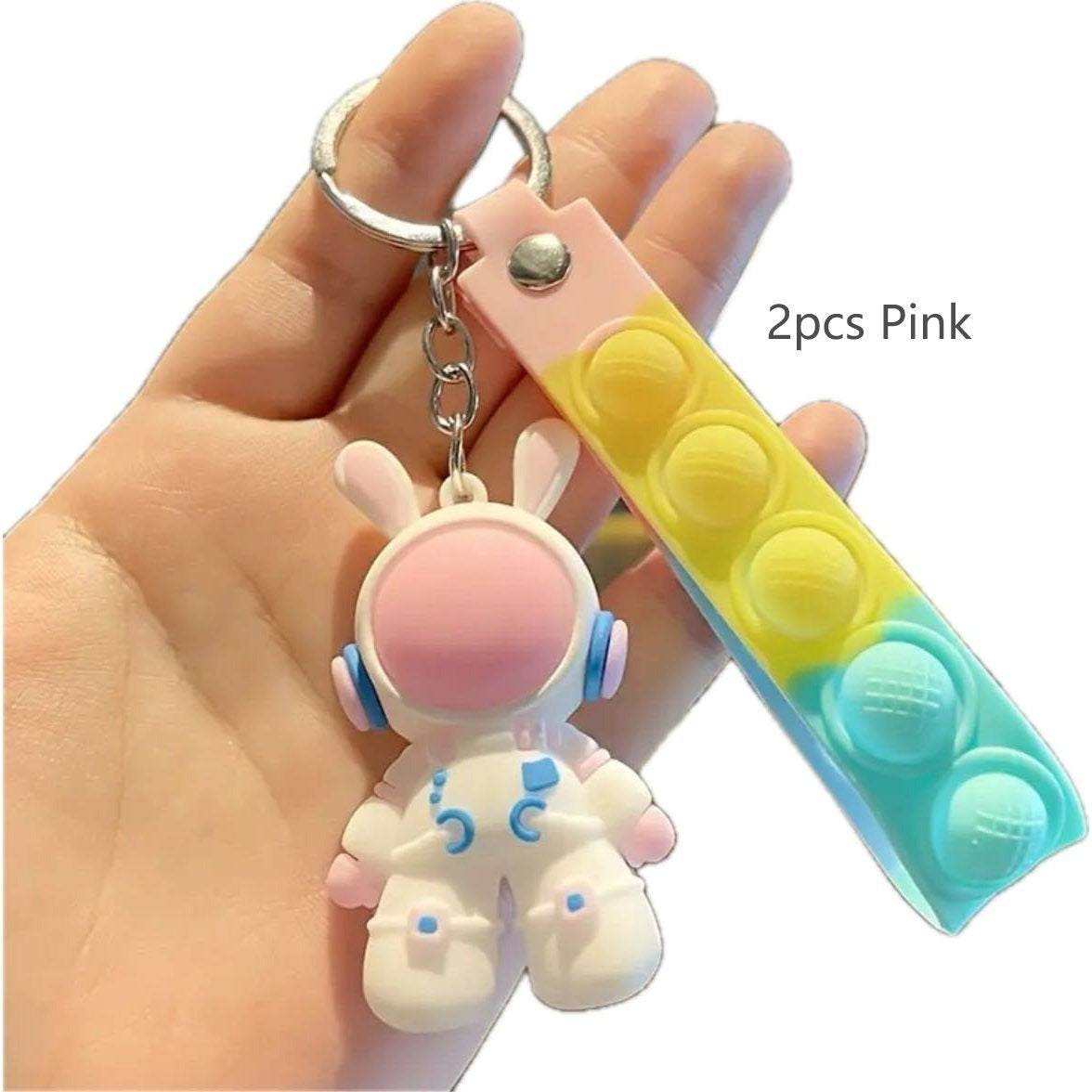 Obesek za ključe Vesoljski zajec Pimp