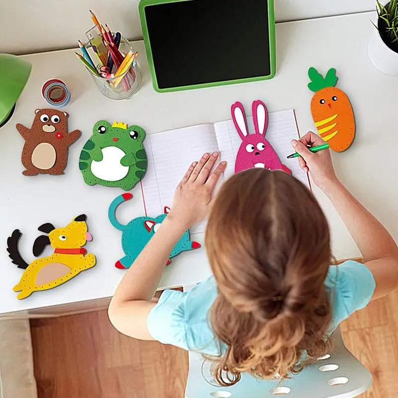 Otroški komplet za šivanje – ustvarjalna ročna igrača za začetnike