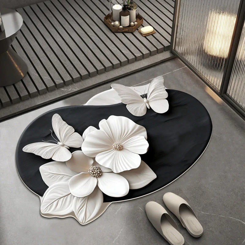 3D Realistisches Muster Rutschfeste Absorptionsmatte - spiiyle