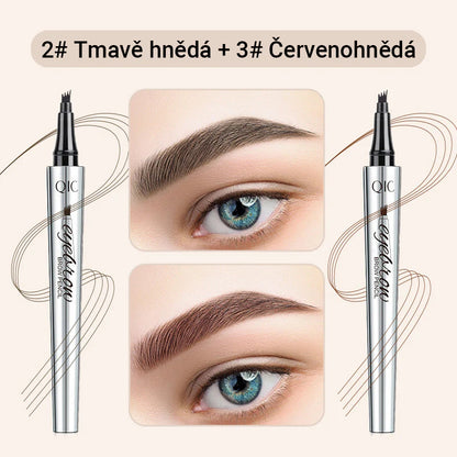 Večnamenski svinčnik za obrvi s 4 konicami (2 kosa) - spiiyle