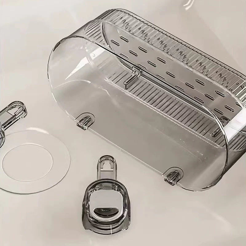 Rewolucyjny Organizer Ścienny z Przyssawkami – Idealny Porządek w Kuchni i Łazience! - spiiyle