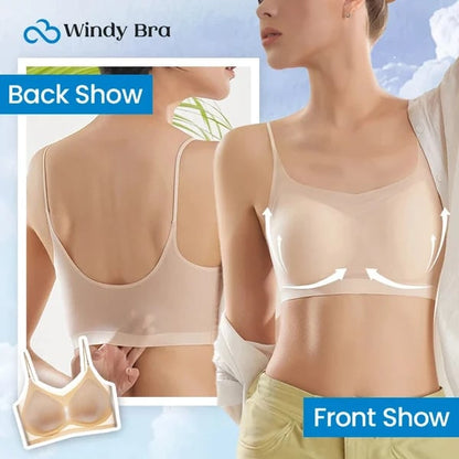 WindyBra - Summer seamless ultra-thin plus size ice silk comfort bra - spiiyle