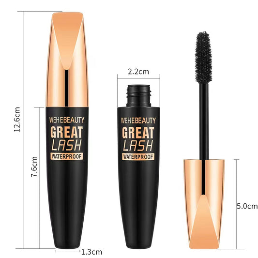 ✨Kup 1 i otrzymaj 1 za darmo✨Wodoodporna Mascara 4D z Jedwabnymi Włóknami - spiiyle