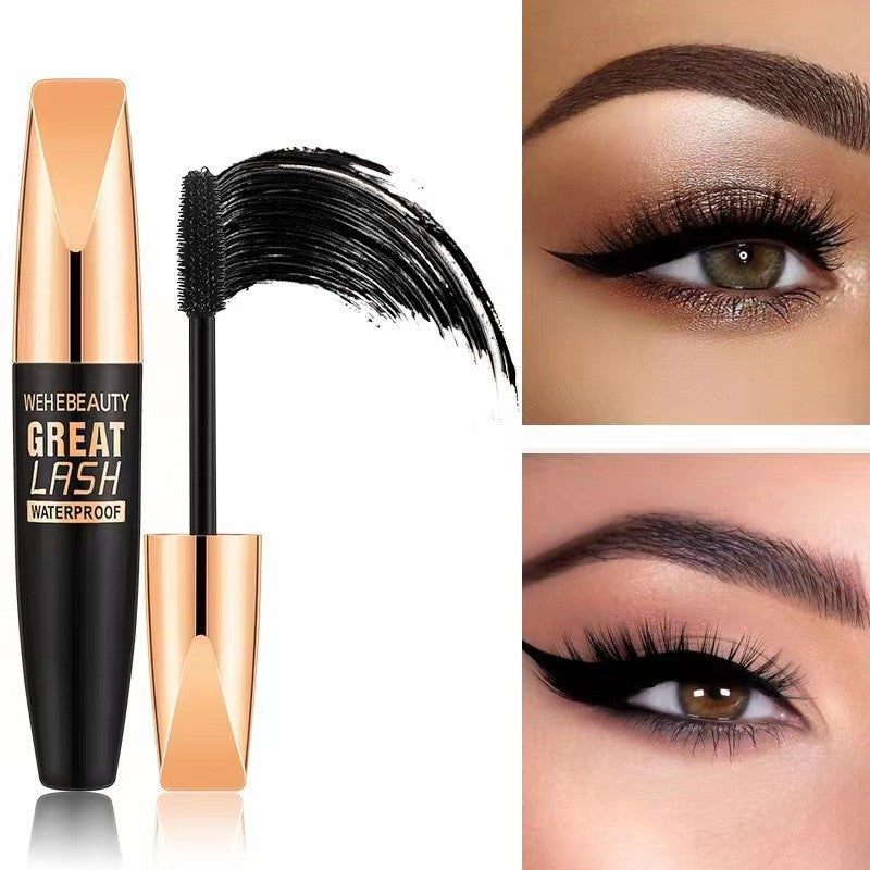 ✨Kup 1 i otrzymaj 1 za darmo✨Wodoodporna Mascara 4D z Jedwabnymi Włóknami - spiiyle