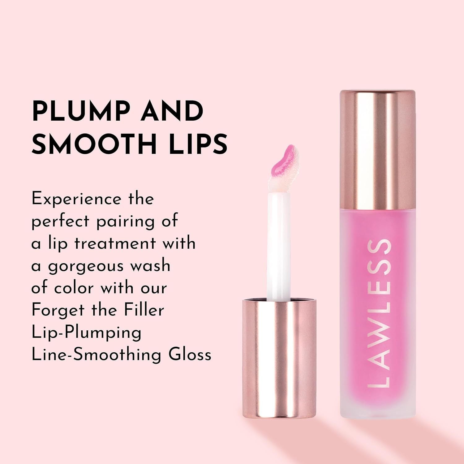 Pozabite na sijaj za polnjenje ustnic Filler Lip Plumping Line Smoothing Gloss - spiiyle