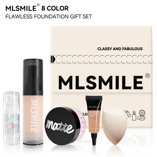 Matte finishing powder for oil control and moisturizing Concealing Foundation - spiiyle