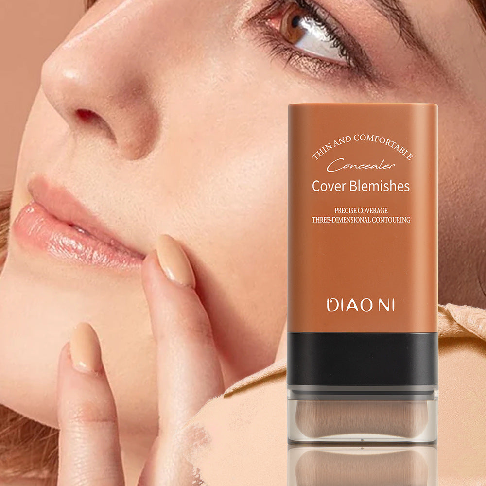 （🔥 Kupite 1, dobite 1 gratis🔥）✨2025 Instant Concealing Foundation Stick with Built-in Brush - spiiyle