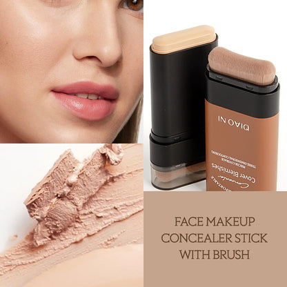 （🔥 Kupite 1, dobite 1 gratis🔥）✨2025 Instant Concealing Foundation Stick with Built-in Brush - spiiyle