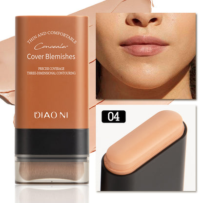 （🔥 Kupite 1, dobite 1 gratis🔥）✨2025 Instant Concealing Foundation Stick with Built-in Brush - spiiyle