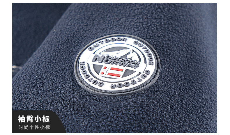 Moška termo flis jakna Graphene – ultra topel zimski plašč s podlogo Heat-Lock in vetrovno zasnovo