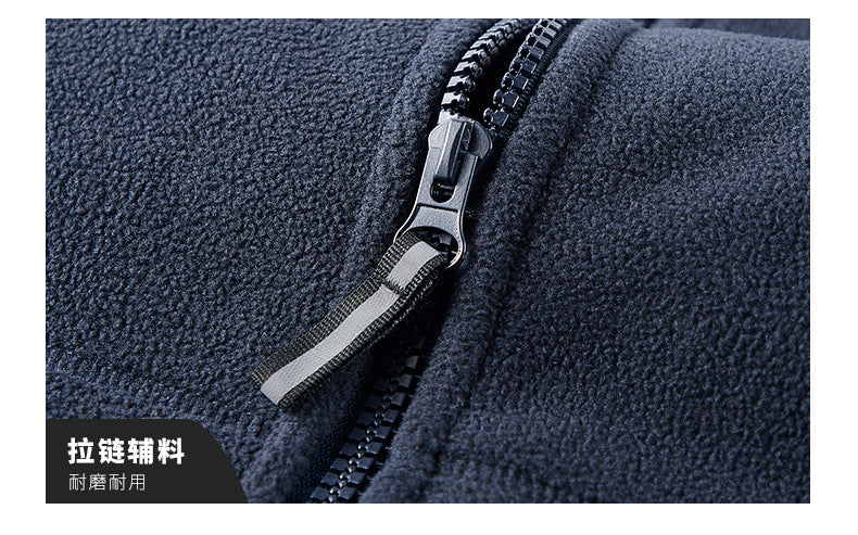 Moška termo flis jakna Graphene – ultra topel zimski plašč s podlogo Heat-Lock in vetrovno zasnovo