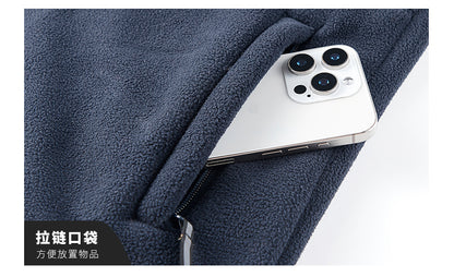 Moška termo flis jakna Graphene – ultra topel zimski plašč s podlogo Heat-Lock in vetrovno zasnovo