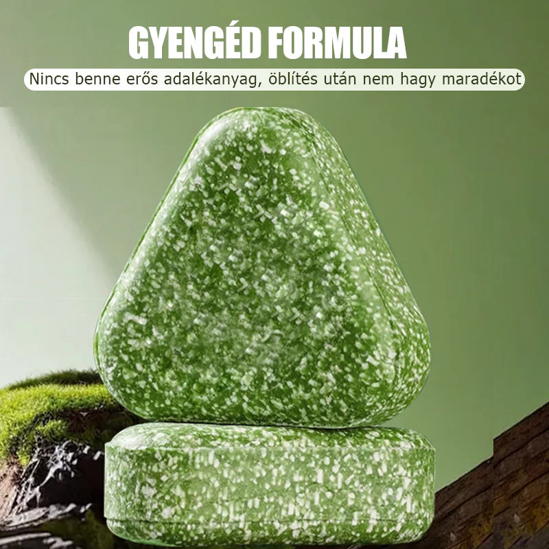 Naravni trdi šampon za krepitev las