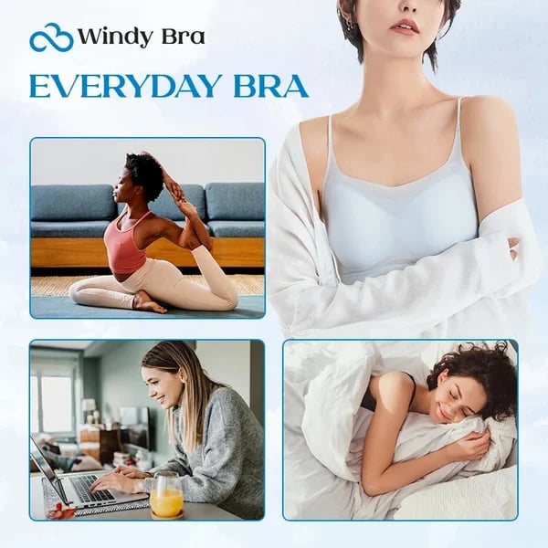 WindyBra - Summer seamless ultra-thin plus size ice silk comfort bra - spiiyle