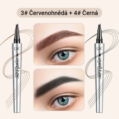 Večnamenski svinčnik za obrvi s 4 konicami (2 kosa) - spiiyle