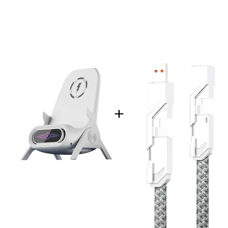 Univerzálny rýchlonabíjací stojan na telefón s chladením – nastaviteľný, efektívny a kreatívny