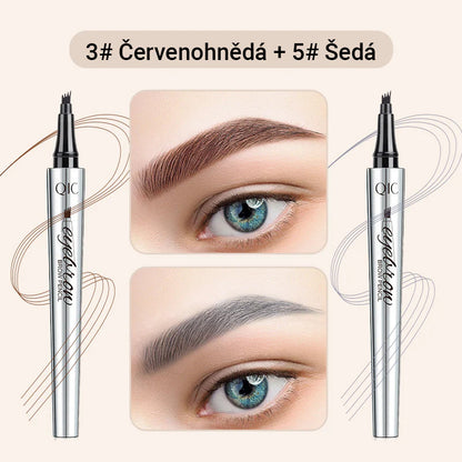 Večnamenski svinčnik za obrvi s 4 konicami (2 kosa) - spiiyle