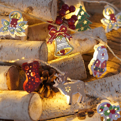 LED veriga z Božičkom