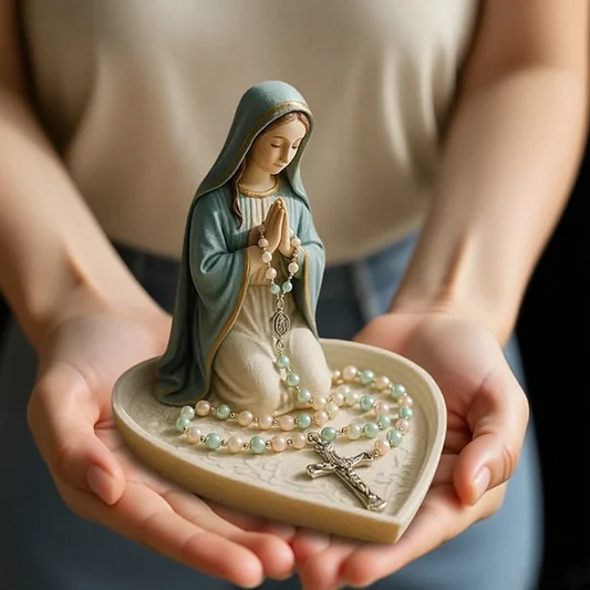 Jezus, Marija Škatla za rožni venec - omejena izdaja, ročno izdelana serija