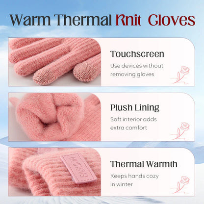 Večnamenske termalne rokavice z zaslonom na dotik | Mehka podloga · Celodnevno udobje · Minimalističen slog