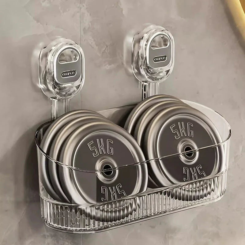 Rewolucyjny Organizer Ścienny z Przyssawkami – Idealny Porządek w Kuchni i Łazience! - spiiyle