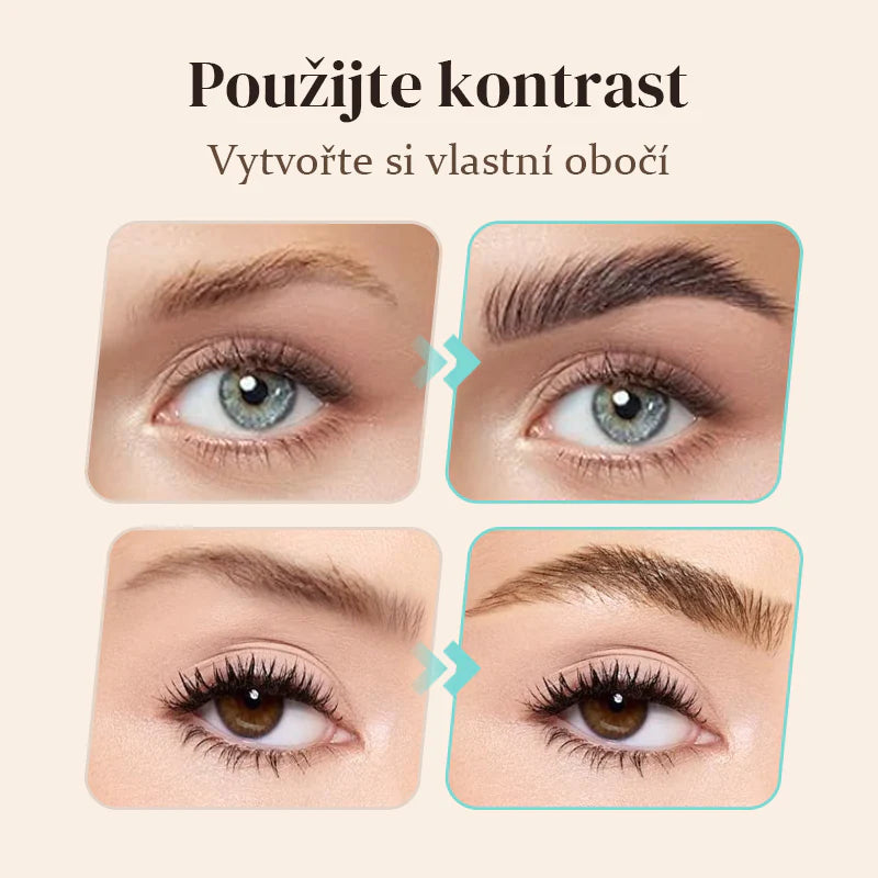 Večnamenski svinčnik za obrvi s 4 konicami (2 kosa) - spiiyle