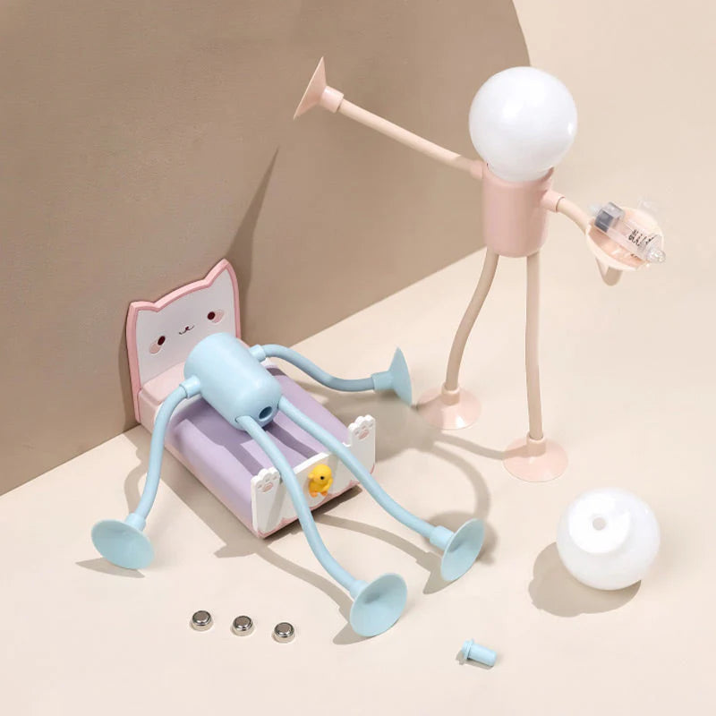 Zabavna nočna lučka za športnike s spremenljivo obliko - spiiyle