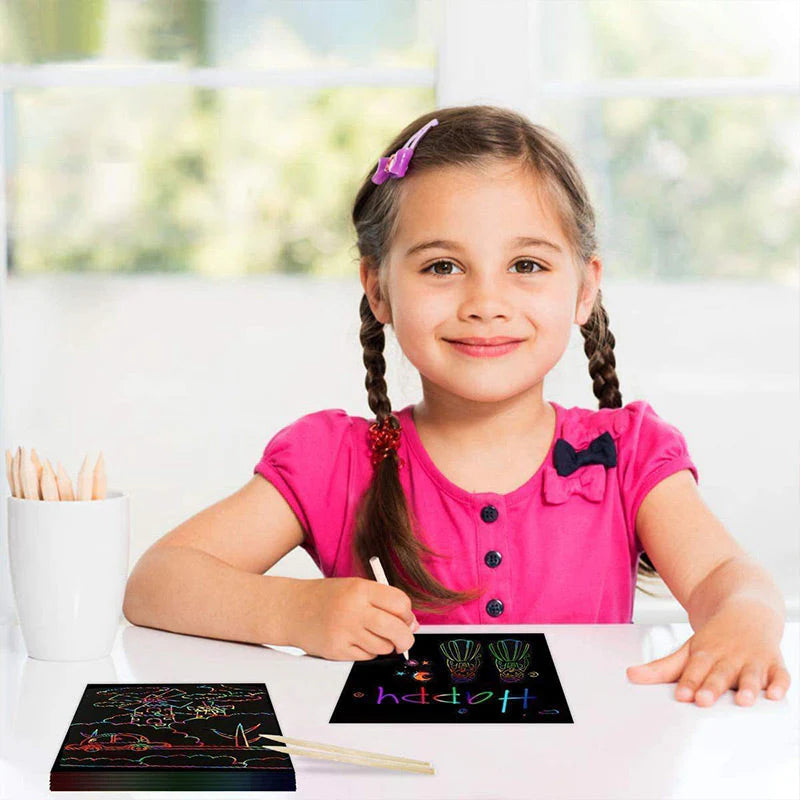 DIY ustvarjalni komplet za mavrične praskalke - spiiyle