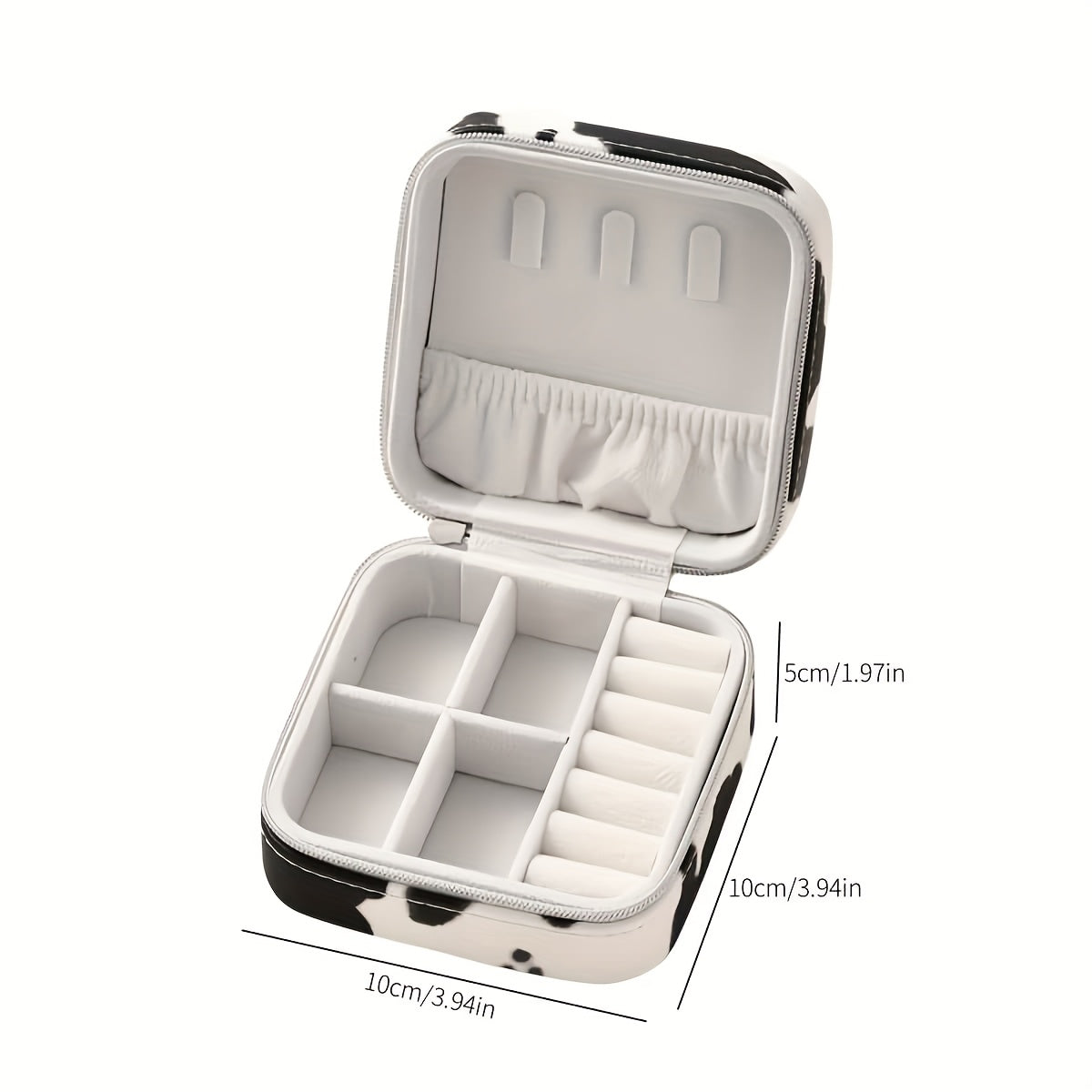 Usnjena škatla za nakit